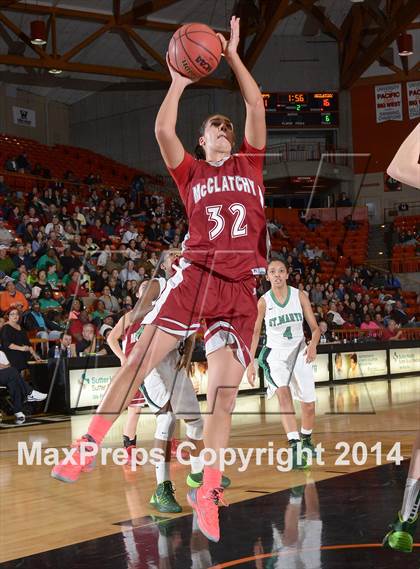 Thumbnail 3 in St. Mary's vs. McClatchy (CIF SJS D1 Playoffs) photogallery.