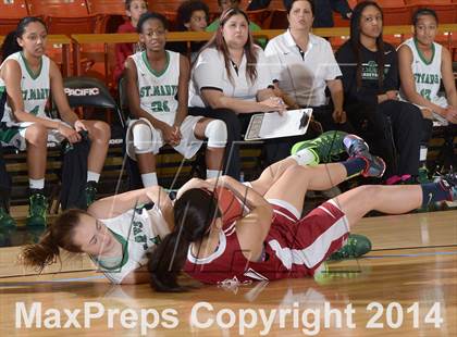 Thumbnail 2 in St. Mary's vs. McClatchy (CIF SJS D1 Playoffs) photogallery.