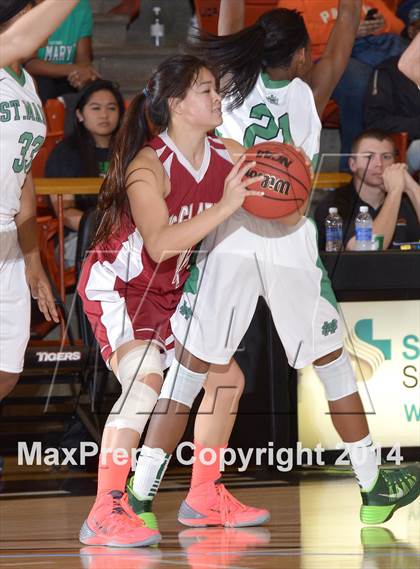 Thumbnail 1 in St. Mary's vs. McClatchy (CIF SJS D1 Playoffs) photogallery.