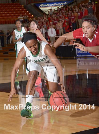 Thumbnail 2 in St. Mary's vs. McClatchy (CIF SJS D1 Playoffs) photogallery.