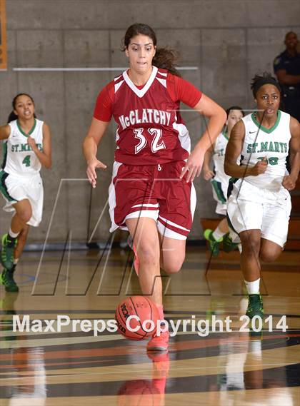 Thumbnail 3 in St. Mary's vs. McClatchy (CIF SJS D1 Playoffs) photogallery.