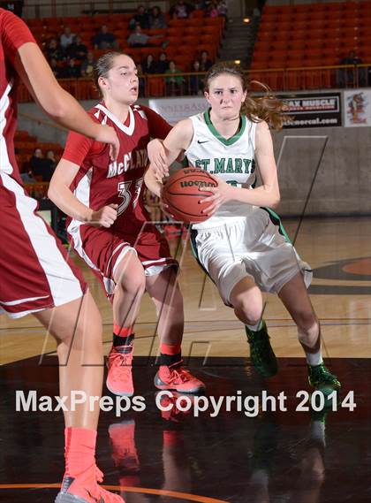 Thumbnail 3 in St. Mary's vs. McClatchy (CIF SJS D1 Playoffs) photogallery.