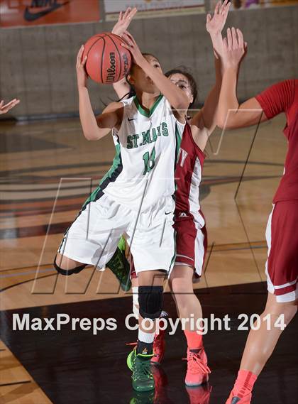 Thumbnail 3 in St. Mary's vs. McClatchy (CIF SJS D1 Playoffs) photogallery.