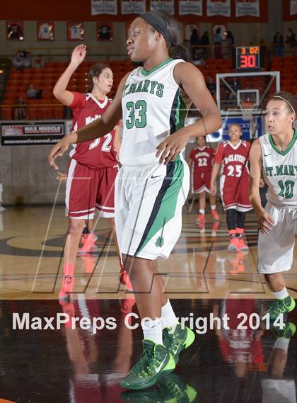 Thumbnail 2 in St. Mary's vs. McClatchy (CIF SJS D1 Playoffs) photogallery.