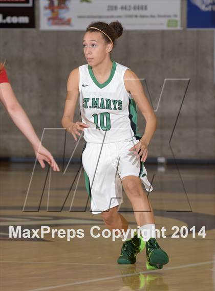 Thumbnail 2 in St. Mary's vs. McClatchy (CIF SJS D1 Playoffs) photogallery.