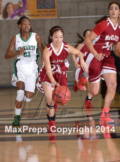 Thumbnail 1 in St. Mary's vs. McClatchy (CIF SJS D1 Playoffs) photogallery.