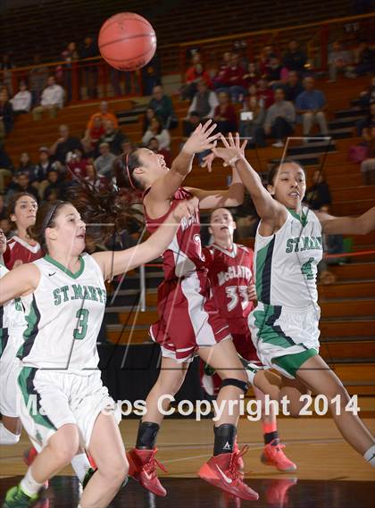 Thumbnail 3 in St. Mary's vs. McClatchy (CIF SJS D1 Playoffs) photogallery.
