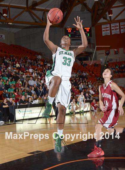 Thumbnail 3 in St. Mary's vs. McClatchy (CIF SJS D1 Playoffs) photogallery.