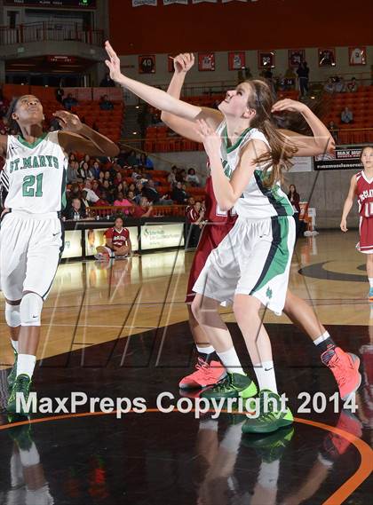 Thumbnail 1 in St. Mary's vs. McClatchy (CIF SJS D1 Playoffs) photogallery.