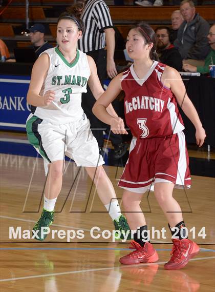 Thumbnail 2 in St. Mary's vs. McClatchy (CIF SJS D1 Playoffs) photogallery.