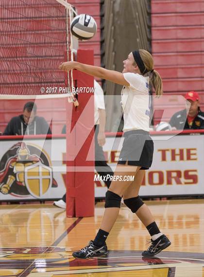 Thumbnail 1 in Fisher Catholic vs Grove City Christian  (Warrior Invitational) photogallery.