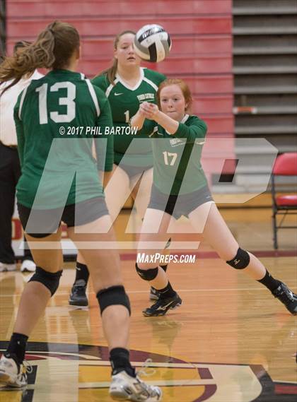 Thumbnail 2 in Fisher Catholic vs Grove City Christian  (Warrior Invitational) photogallery.