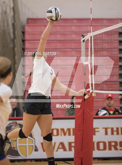 Thumbnail 1 in Fisher Catholic vs Grove City Christian  (Warrior Invitational) photogallery.