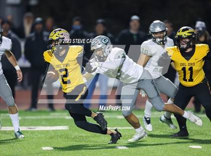 Thumbnail 2 in Del Oro vs. Granite Bay (CIF SJS D2 Semi Final) photogallery.
