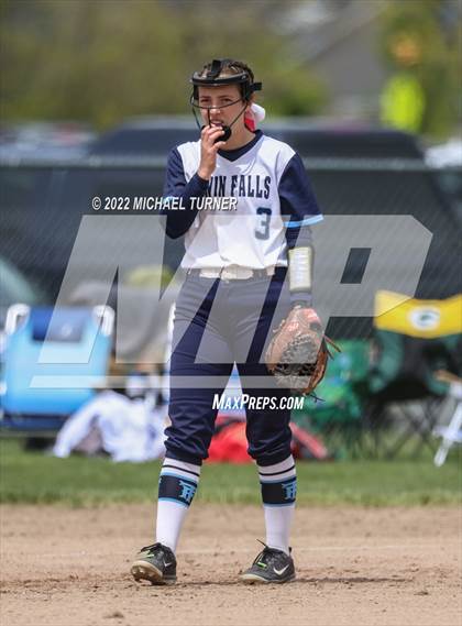 Thumbnail 1 in Jerome vs Twin Falls (IHSAA 4A State Tournament) photogallery.