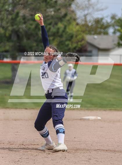 Thumbnail 2 in Jerome vs Twin Falls (IHSAA 4A State Tournament) photogallery.