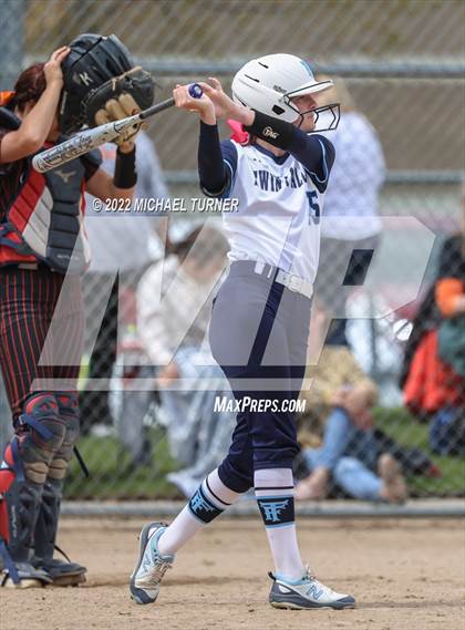 Thumbnail 3 in Jerome vs Twin Falls (IHSAA 4A State Tournament) photogallery.