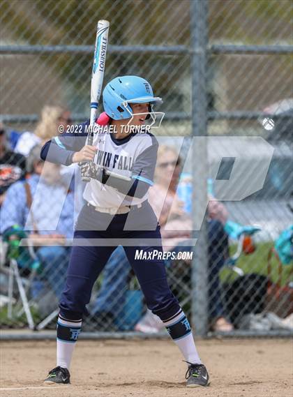 Thumbnail 2 in Jerome vs Twin Falls (IHSAA 4A State Tournament) photogallery.