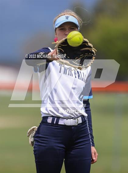 Thumbnail 2 in Jerome vs Twin Falls (IHSAA 4A State Tournament) photogallery.