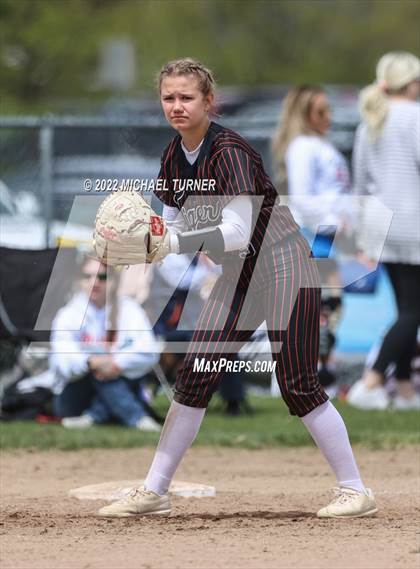 Thumbnail 3 in Jerome vs Twin Falls (IHSAA 4A State Tournament) photogallery.