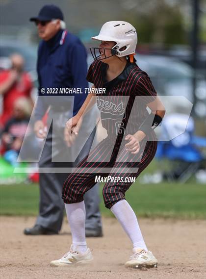Thumbnail 2 in Jerome vs Twin Falls (IHSAA 4A State Tournament) photogallery.