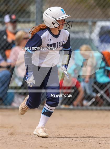Thumbnail 2 in Jerome vs Twin Falls (IHSAA 4A State Tournament) photogallery.