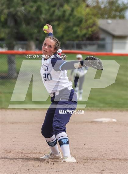 Thumbnail 3 in Jerome vs Twin Falls (IHSAA 4A State Tournament) photogallery.