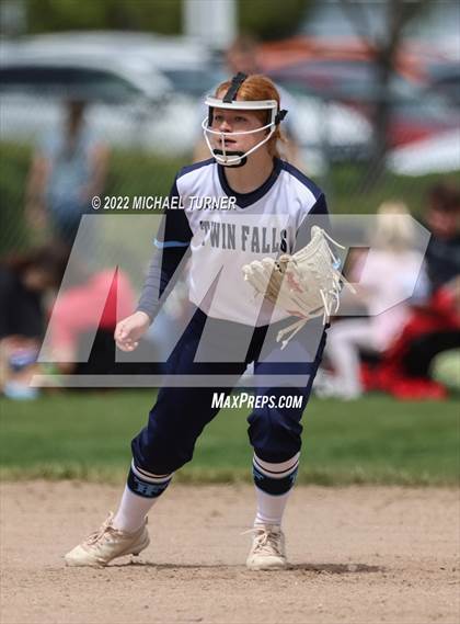 Thumbnail 1 in Jerome vs Twin Falls (IHSAA 4A State Tournament) photogallery.