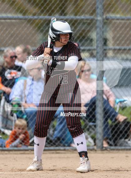 Thumbnail 2 in Jerome vs Twin Falls (IHSAA 4A State Tournament) photogallery.