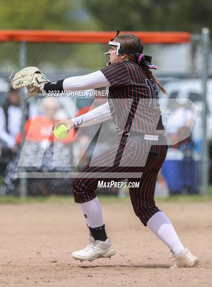 Thumbnail 2 in Jerome vs Twin Falls (IHSAA 4A State Tournament) photogallery.