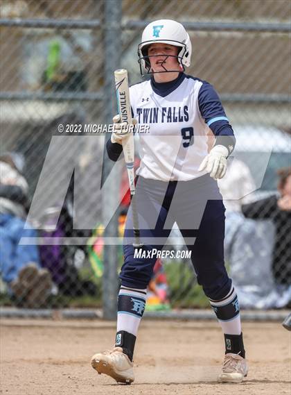 Thumbnail 2 in Jerome vs Twin Falls (IHSAA 4A State Tournament) photogallery.