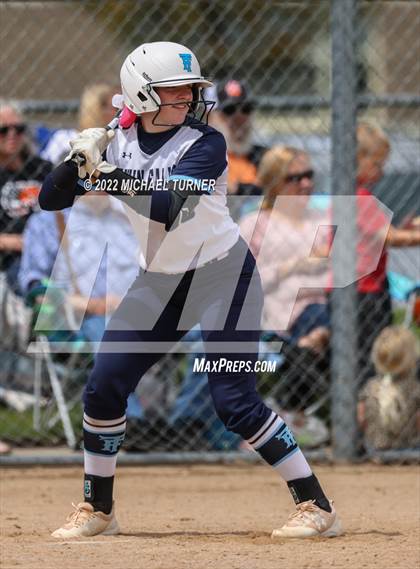 Thumbnail 2 in Jerome vs Twin Falls (IHSAA 4A State Tournament) photogallery.