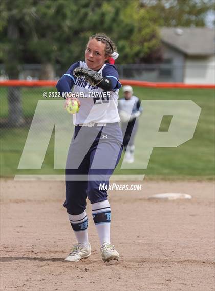 Thumbnail 2 in Jerome vs Twin Falls (IHSAA 4A State Tournament) photogallery.
