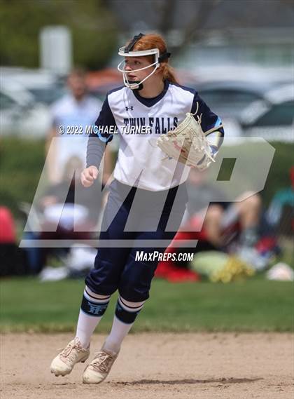 Thumbnail 2 in Jerome vs Twin Falls (IHSAA 4A State Tournament) photogallery.