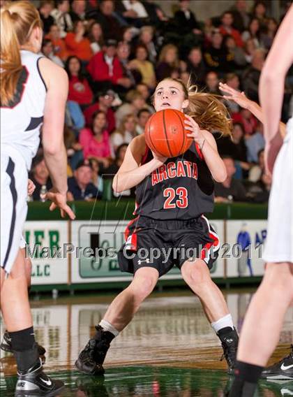 Thumbnail 3 in Arcata vs. McKinleyville (CIF NCS Playoffs) photogallery.