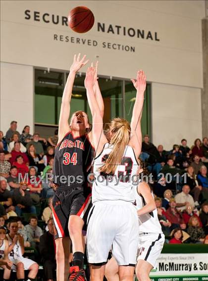 Thumbnail 3 in Arcata vs. McKinleyville (CIF NCS Playoffs) photogallery.