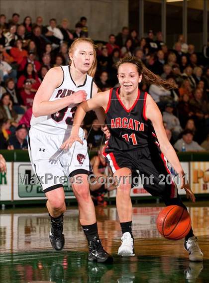Thumbnail 3 in Arcata vs. McKinleyville (CIF NCS Playoffs) photogallery.