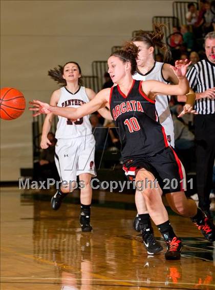 Thumbnail 2 in Arcata vs. McKinleyville (CIF NCS Playoffs) photogallery.