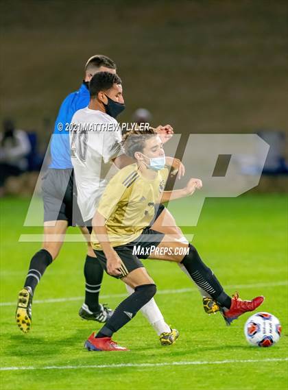 Thumbnail 3 in Croatan vs Hibriten (1 of 2 - NCHSAA 2A Final - the Game) photogallery.