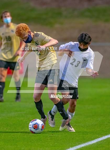 Thumbnail 2 in Croatan vs Hibriten (1 of 2 - NCHSAA 2A Final - the Game) photogallery.