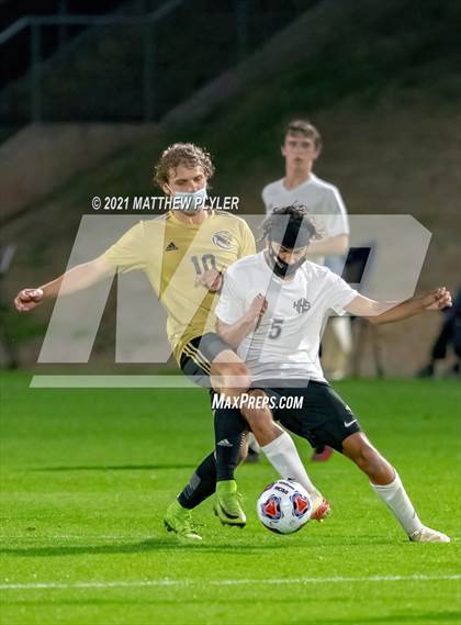 Thumbnail 3 in Croatan vs Hibriten (1 of 2 - NCHSAA 2A Final - the Game) photogallery.