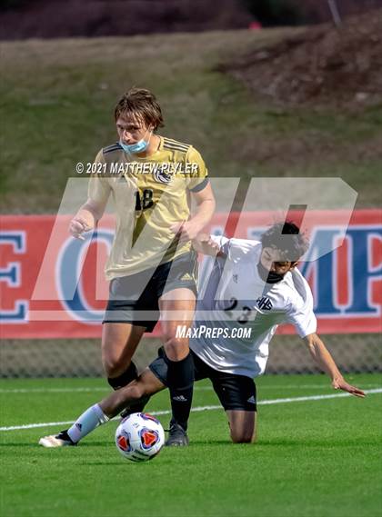 Thumbnail 2 in Croatan vs Hibriten (1 of 2 - NCHSAA 2A Final - the Game) photogallery.