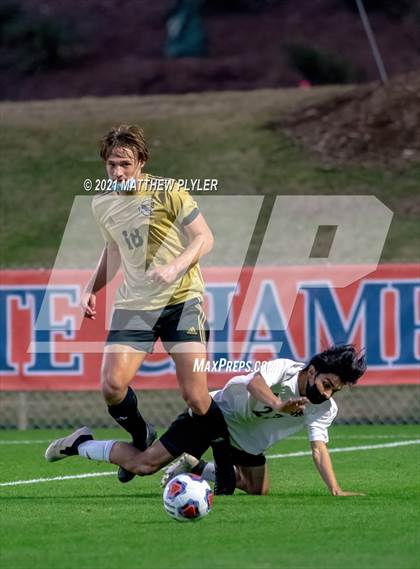 Thumbnail 3 in Croatan vs Hibriten (1 of 2 - NCHSAA 2A Final - the Game) photogallery.