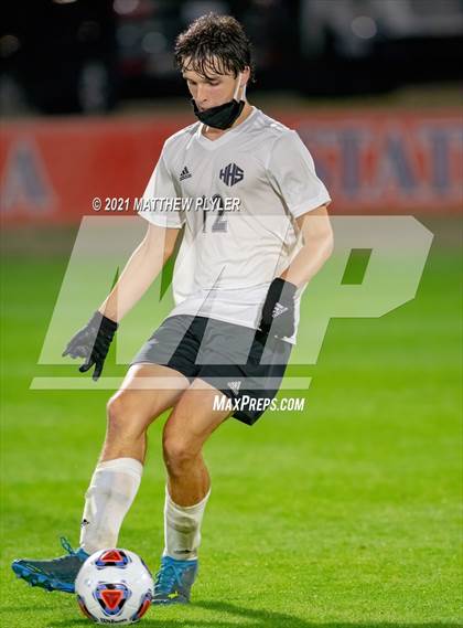Thumbnail 2 in Croatan vs Hibriten (1 of 2 - NCHSAA 2A Final - the Game) photogallery.