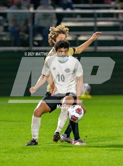 Thumbnail 3 in Croatan vs Hibriten (1 of 2 - NCHSAA 2A Final - the Game) photogallery.