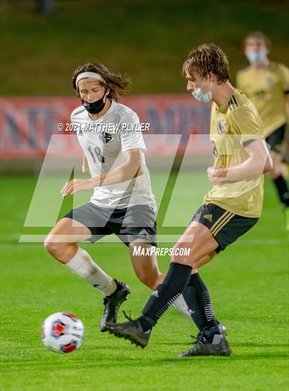 Thumbnail 3 in Croatan vs Hibriten (1 of 2 - NCHSAA 2A Final - the Game) photogallery.