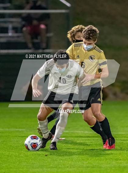 Thumbnail 3 in Croatan vs Hibriten (1 of 2 - NCHSAA 2A Final - the Game) photogallery.