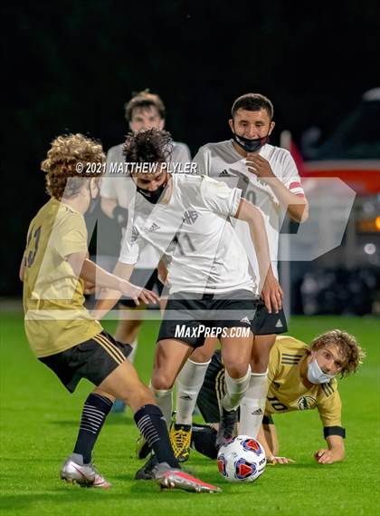 Thumbnail 2 in Croatan vs Hibriten (1 of 2 - NCHSAA 2A Final - the Game) photogallery.