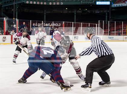 Thumbnail 1 in Tabor Academy vs Belmont Hill (Frozen Fenway) photogallery.