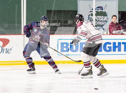 Thumbnail 1 in Tabor Academy vs Belmont Hill (Frozen Fenway) photogallery.